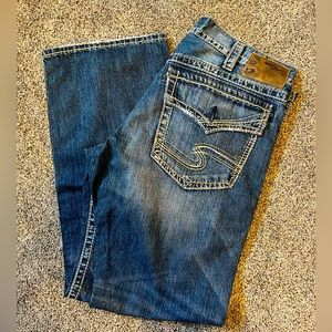 Men’s Silver Brand Jeans